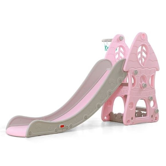 Παιδική τσουλήθρα-μπασκέτα MochToys Zimbo Pink στο Bebe Maison