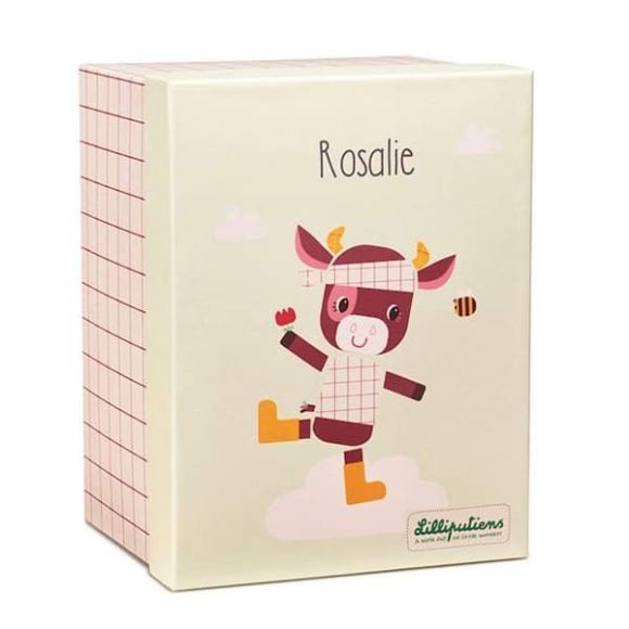 Ζωάκι Lilliputiens Rosalie σε κουτί δώρου στο Bebe Maison