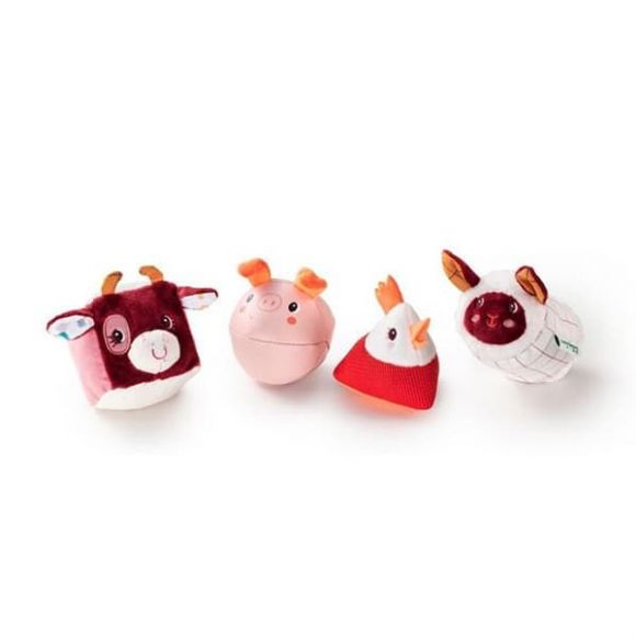 Set of 4 shapes with sounds Lilliputiens of the farm στο Bebe Maison