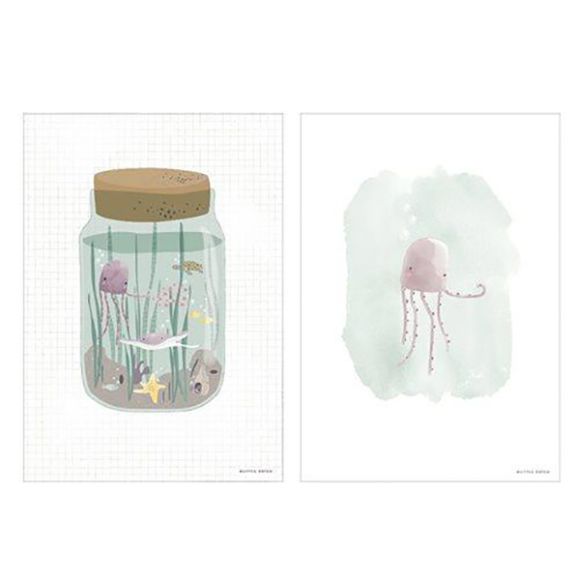 Poster A3 Mini Little Dutch Ocean Jar στο Bebe Maison