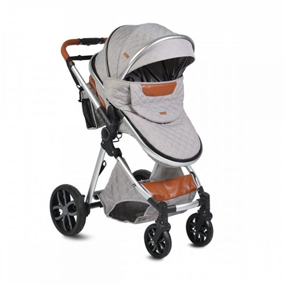 Πολυκαρότσι 3 σε 1 Cangaroo Alma Light Grey στο Bebe Maison