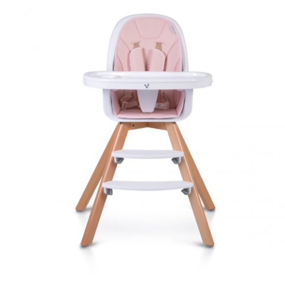 Ξύλινη καρέκλα φαγητού Cangaroo Hygge pink στο Bebe Maison