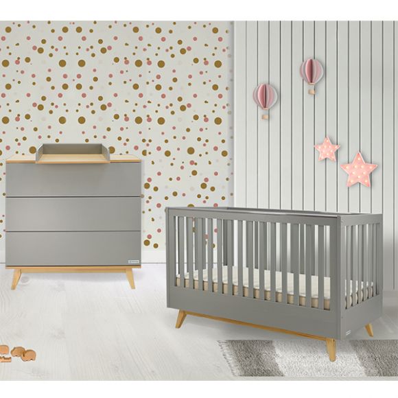 Ολοκληρωμένο βρεφικό δωμάτιο Bebe Stars Oslo 140*70cm στο Bebe Maison