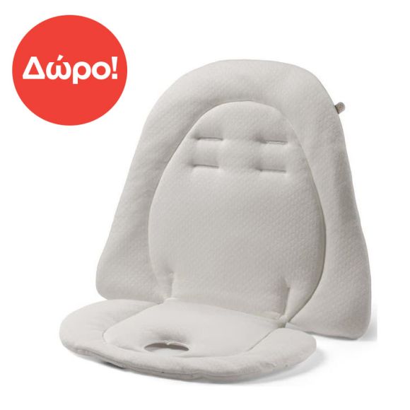 PEG PERGO Siesta Follow meal chair noce color with Baby Cushion Pillow Gift στο Bebe Maison