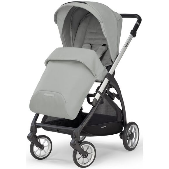 Πολυκαρότσι 3 σε 1 Inglesina Quattro Electa Greenwich Silver χρώμα σκελετού silver black στο Bebe Maison