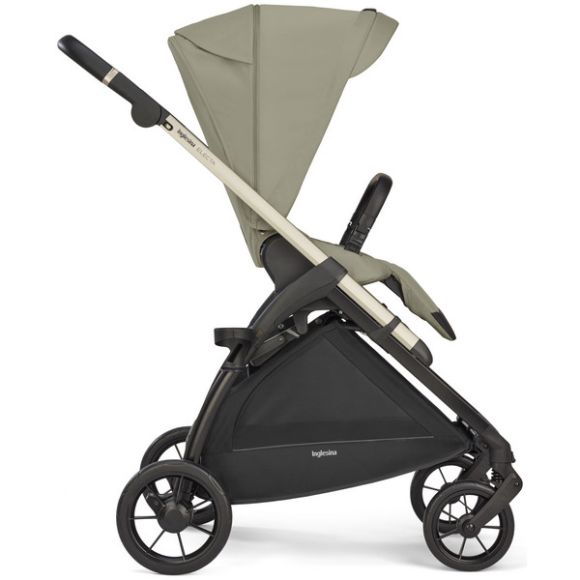 Πολυκαρότσι 3 σε 1 Inglesina Quattro Electa Chelsea Grey χρώμα σκελετού total black στο Bebe Maison