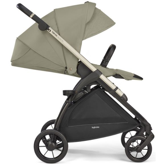 Πολυκαρότσι 3 σε 1 Inglesina Quattro Electa Chelsea Grey χρώμα σκελετού total black στο Bebe Maison