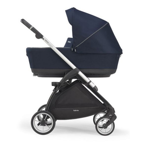 Πολυκαρότσι 3 σε 1 Inglesina Quattro Electa Soho Blue χρώμα σκελετού silver black στο Bebe Maison