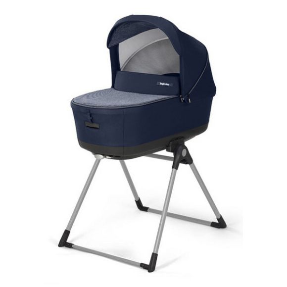 Πολυκαρότσι 3 σε 1 Inglesina Quattro Electa Soho Blue χρώμα σκελετού silver black στο Bebe Maison