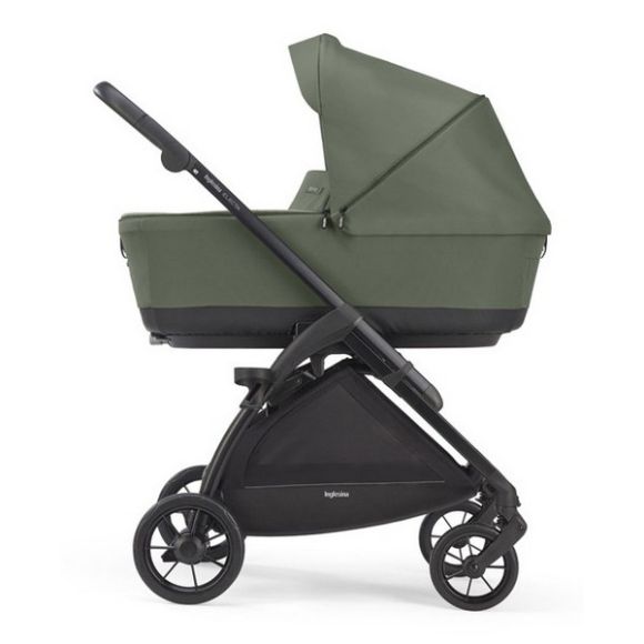 Πολυκαρότσι 3 σε 1 Inglesina Quattro Electa Tribeca Green χρώμα σκελετού total black στο Bebe Maison