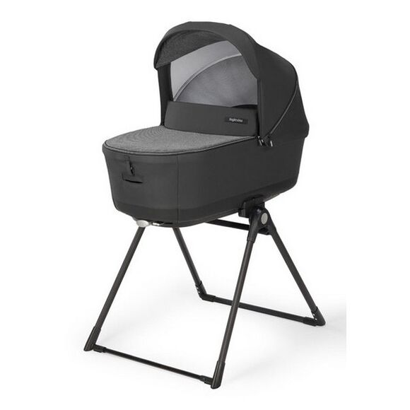 Πολυκαρότσι 3 σε 1 Inglesina Quattro Electa Upper Black χρώμα σκελετού iridium black στο Bebe Maison