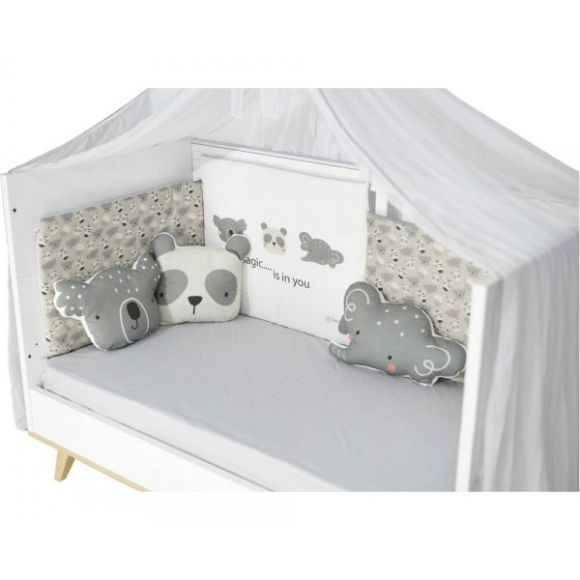 Set of decorative pillows Bebe Stars Panda στο Bebe Maison