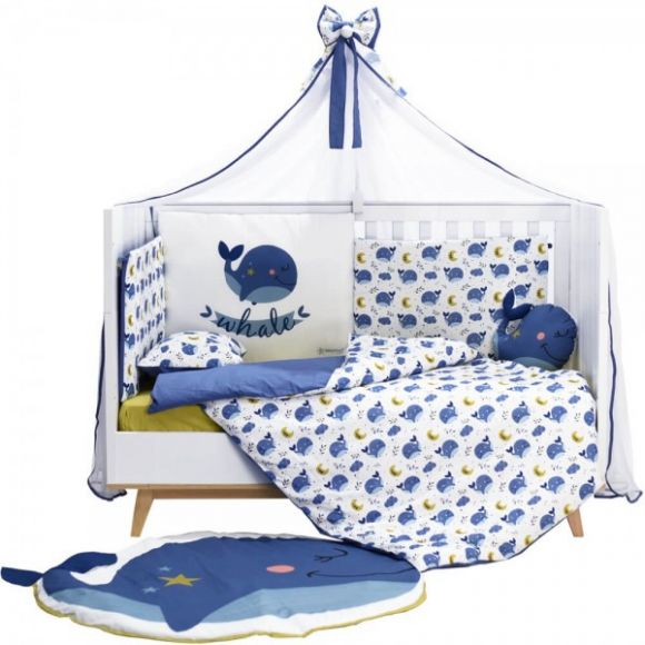 Bebe Stars Baby Dowry Set 9 TMX Whale στο Bebe Maison