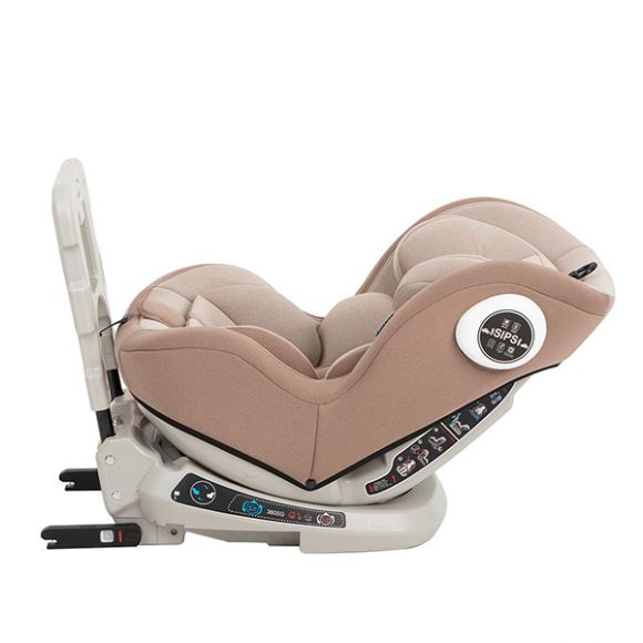 Κάθισμα αυτοκινήτου Kikka Boo Twister Isofix Beige στο Bebe Maison