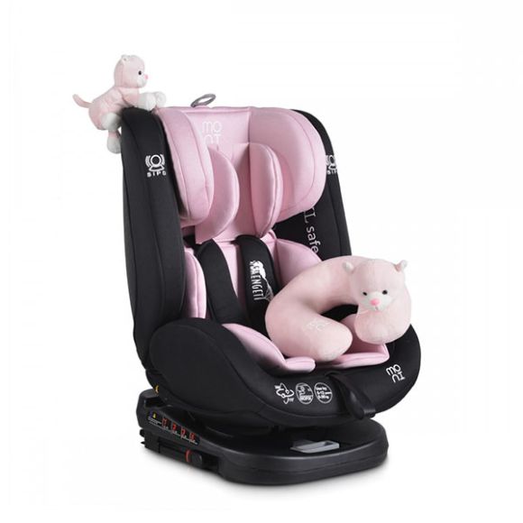 Κάθισμα αυτοκινήτου 360 Cangaroo Serengeti pink isofix 360° 0-36 κιλά στο Bebe Maison