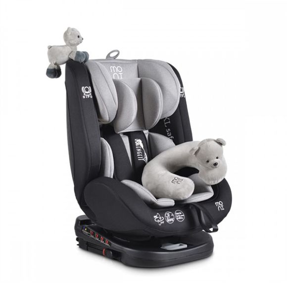 Κάθισμα αυτοκινήτου 360 Cangaroo Serengeti grey isofix 360° 0-36 κιλά στο Bebe Maison