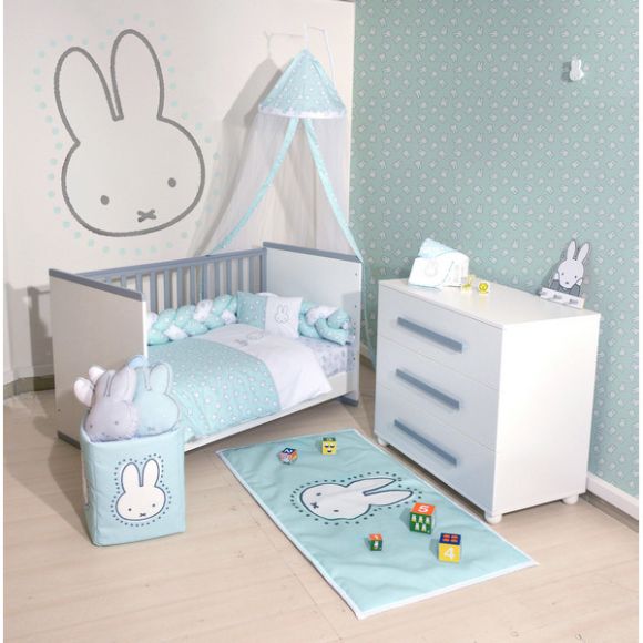 Miffy Baby Dowry Set 7pcs Plan 53 Mint with dome στο Bebe Maison