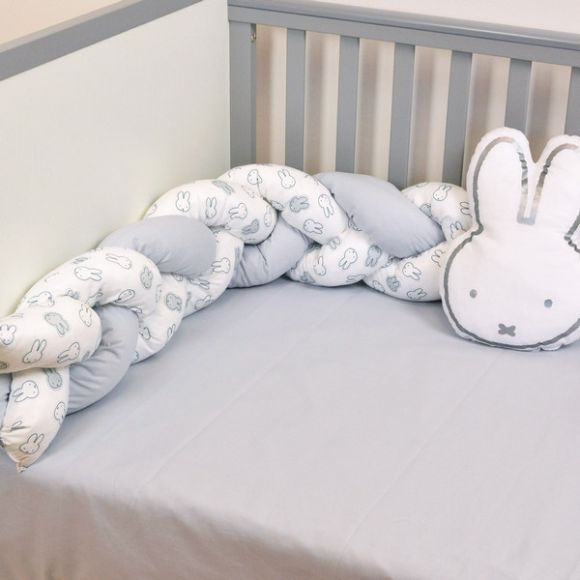 Πλεξούδα τριπλή Miffy 55 γκρι στο Bebe Maison