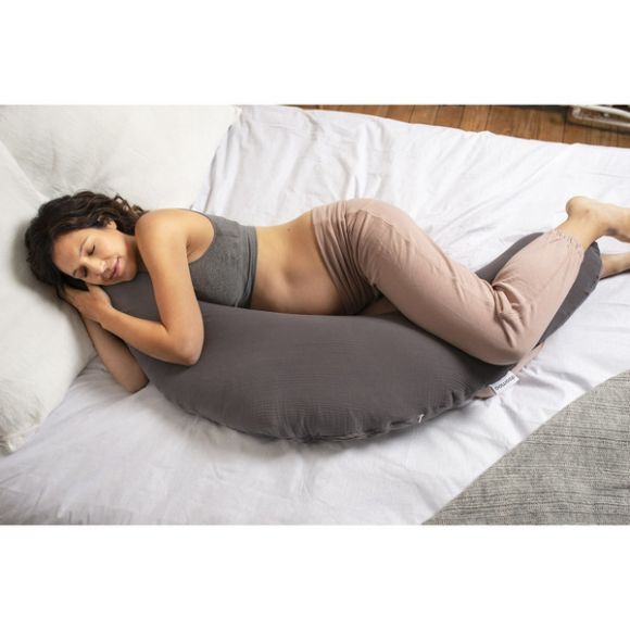 Μαξιλάρι θηλασμού εγκυμοσύνης Doomoo Comfy tetra grey στο Bebe Maison