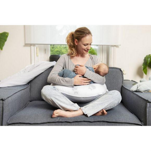 Doomoo Buddy Fox Gray Breastfeeding Pillow στο Bebe Maison