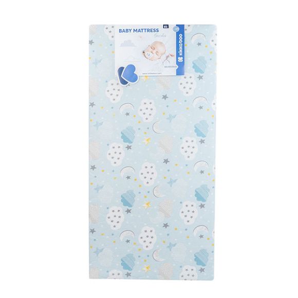 Βρεφικό στρώμα Kikka Boo Siesta 60x120 κοκκοφοίνικας Clouds blue στο Bebe Maison