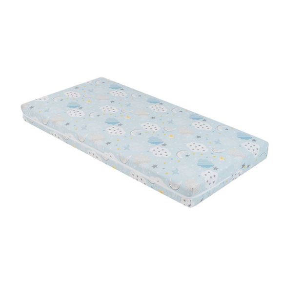 Βρεφικό στρώμα Kikka Boo Siesta 60x120 κοκκοφοίνικας Clouds blue στο Bebe Maison