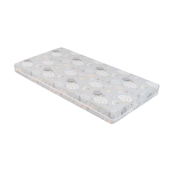 Βρεφικό στρώμα Kikka Boo Siesta  60x120 κοκκοφοίνικας Clouds grey στο Bebe Maison