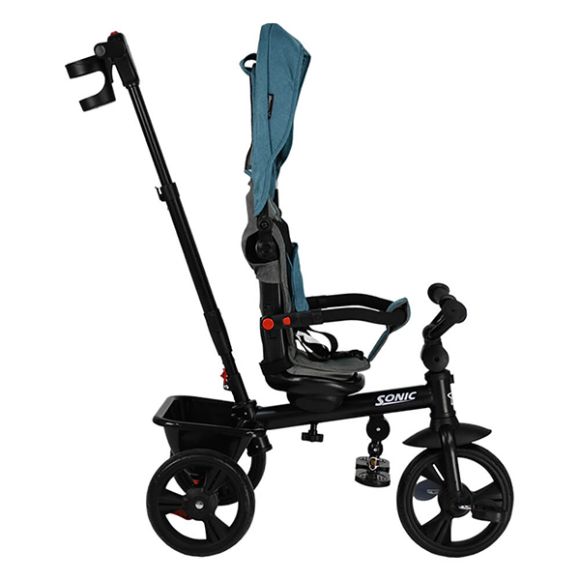 Foldable tricycle Bebe Stars Sonic 360 ° Petrol 815-184 στο Bebe Maison