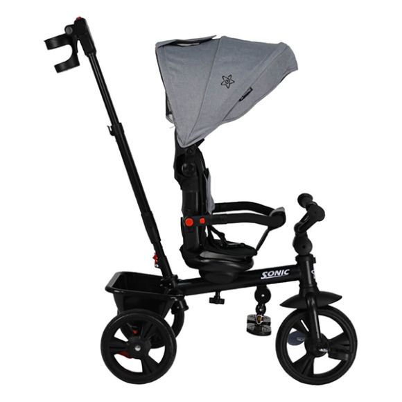 Πτυσσόμενο τρίκυκλο Bebe Stars sonic 360° grey 815-186 στο Bebe Maison