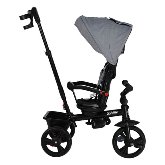 Πτυσσόμενο τρίκυκλο Bebe Stars sonic 360° grey 815-186 στο Bebe Maison