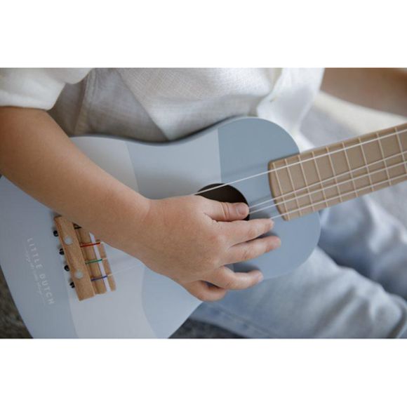 Ξύλινη κιθάρα Little Dutch γαλάζιο στο Bebe Maison
