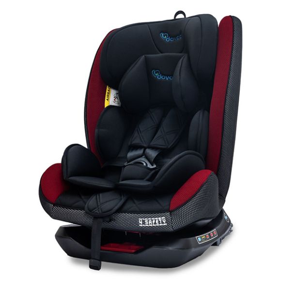 Κάθισμα αυτοκινήτου Dovadi 4 safety 0-36 κιλά isofix 360° ruby red στο Bebe Maison