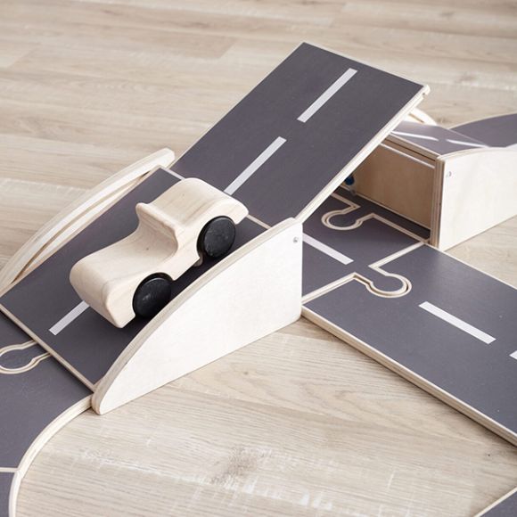 Ξύλινη διαδρομή Kids Concept για αυτοκινητάκια AIDEN στο Bebe Maison