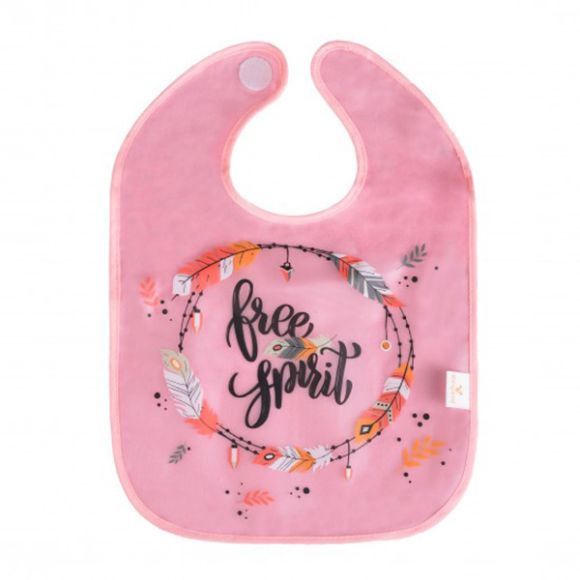 Cangaroo wild berry pink bib στο Bebe Maison