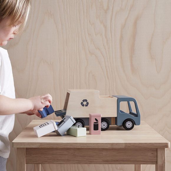 Ξύλινο απορριματοφόρο Kids Concept AIDEN στο Bebe Maison