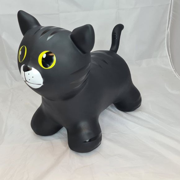 Φουσκωτά ζωάκια Jumpy γάτα μαύρη στο Bebe Maison