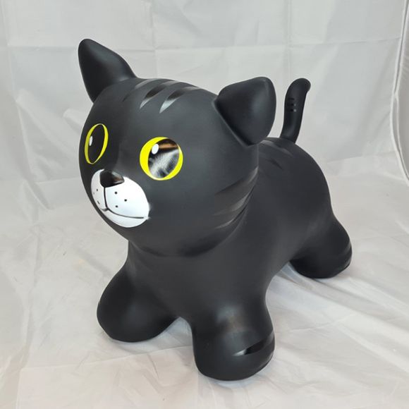 Φουσκωτά ζωάκια Jumpy γάτα μαύρη στο Bebe Maison