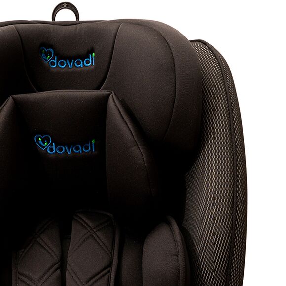 Κάθισμα αυτοκινήτου Dovadi 4 safety 0-36 κιλά isofix 360° total black στο Bebe Maison