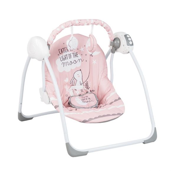 Κούνια ρηλάξ Kikka Boo Felice Pink Rabbit στο Bebe Maison