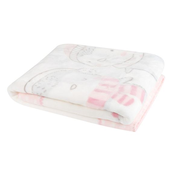 Kikka Boo love pingus pink pink blanket στο Bebe Maison