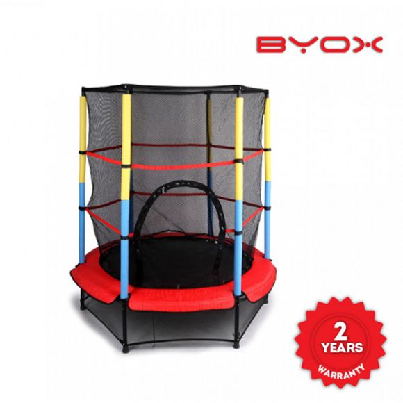 Παιδικό τραμπολίνο Byox με δίχτυ 140cm στο Bebe Maison
