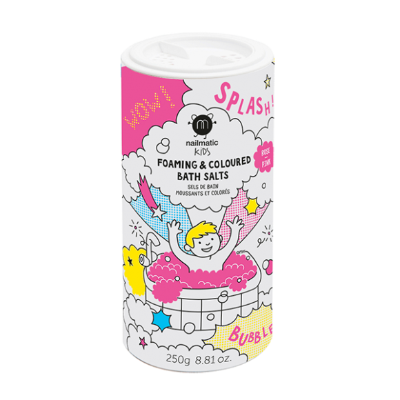 Foaming bath salt Nailmatic ροζ στο Bebe Maison