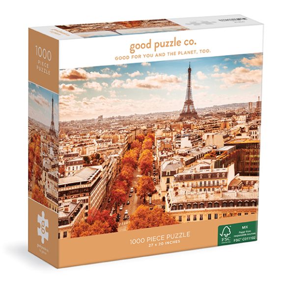 Παζλ Good Puzzle Company 1000 κομματιών parisian fall στο Bebe Maison