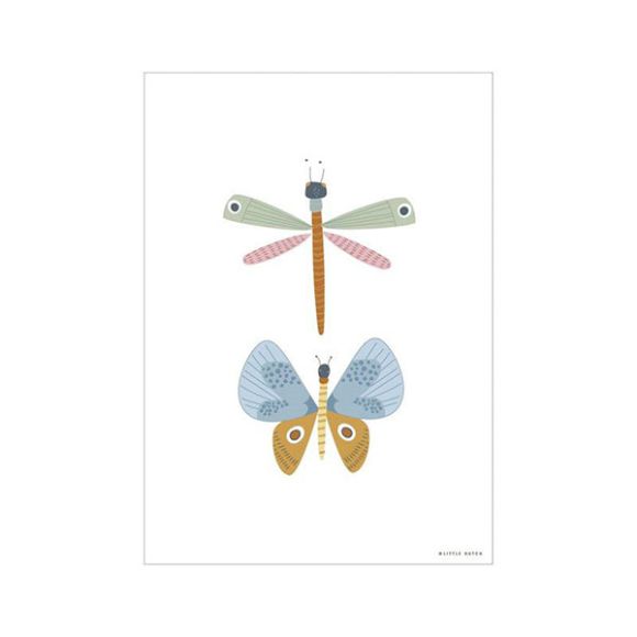 Poster Little Dutch A3 butterfly στο Bebe Maison