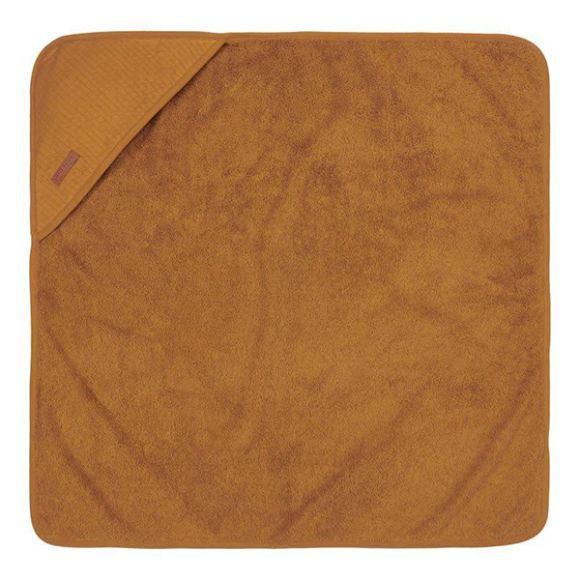 Μπουρνουζοπετσέτα Little Dutch pure ochre spice 75 x 75 στο Bebe Maison