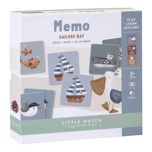Παιχνίδι μνήμης Little Dutch sailors bay στο Bebe Maison
