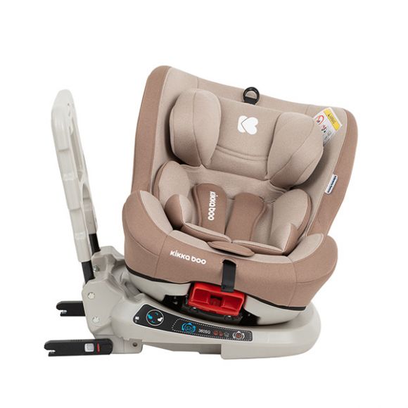 Παιδικό κάθισμα αυτοκινήτου Kikka Boo Twister 0-25 kg με isofix beige στο Bebe Maison