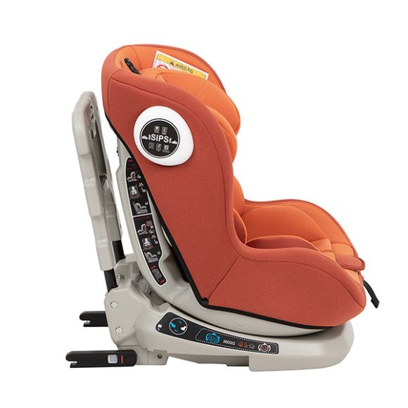 Παιδικό κάθισμα αυτοκινήτου Kikka Boo Twister 0-25 kg με isofix orange στο Bebe Maison