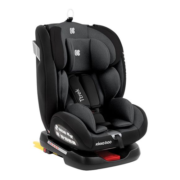 Παιδικό κάθισμα αυτοκινήτου Kikka Boo Ttrek 360 black 0-36 kg με isofix στο Bebe Maison