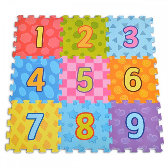 Χαλάκι Παζλ δαπέδου Cangaroo printed puzzle mat numbers στο Bebe Maison